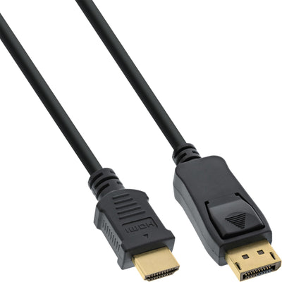 Inline Cable DisplayPort a HDMI Black 1M — image 1