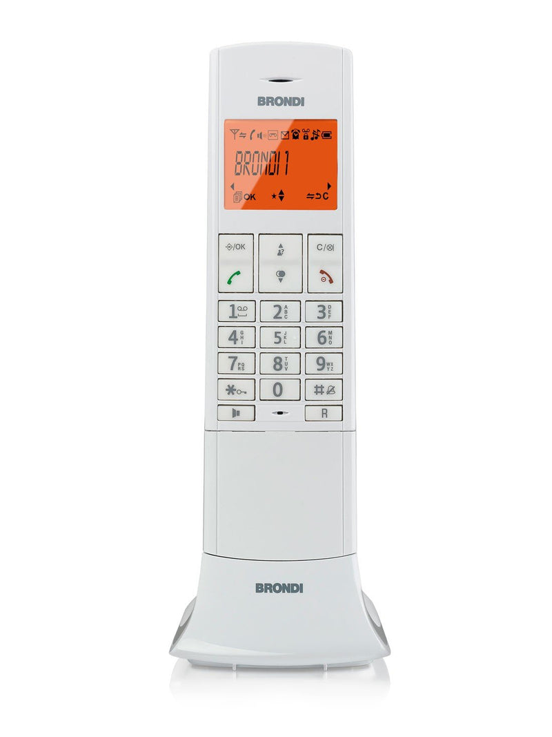 Brondi Phone Cordless Lemure Bianco