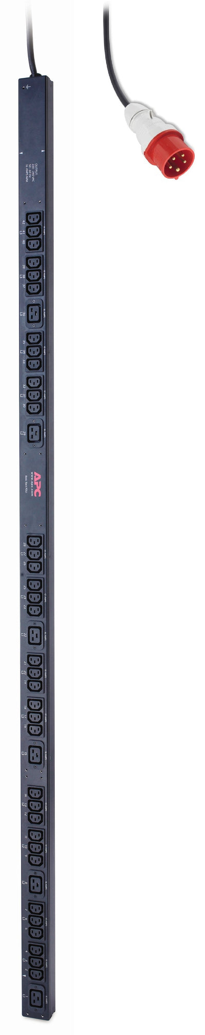 Apc Basic Rack Pdu Zero U Unit Distribución Power Assembly Bastidor) Ca 230/400V Trifásico Input: IEC 60309 16 — image 1