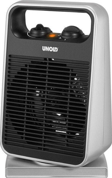 Unold Heater Eléctrico 86116 Black Silver 2000W