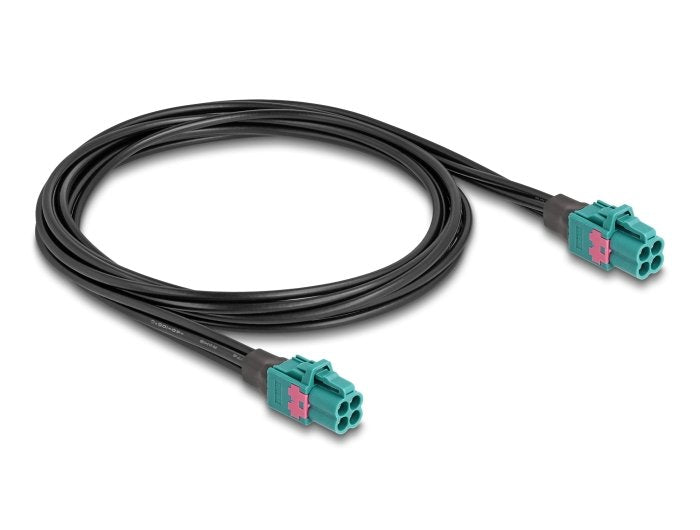 Delock Cable Mini Fakra Z Connector Female Quad a Mini Fakra Z Connector Female Quad