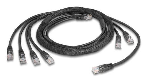 Delock RJ45 Trunk-cable 4 X Connector Male a 4 X Connector Male CAT.5E UTP Black — image 1
