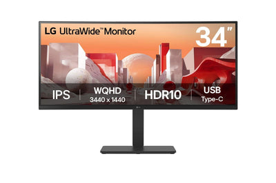 LG Monitor 34 34BA75QE, LED Black — image 1