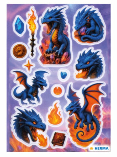 Herma Sticker Magic Dragon Transpuffy — image 1