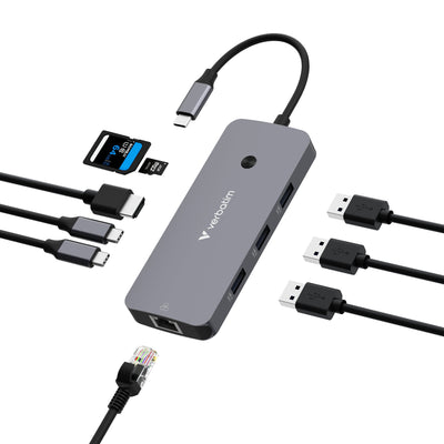 Verbatim Hub USB-C Pro Multiport 9 Port CMH-9 32152 — image 1