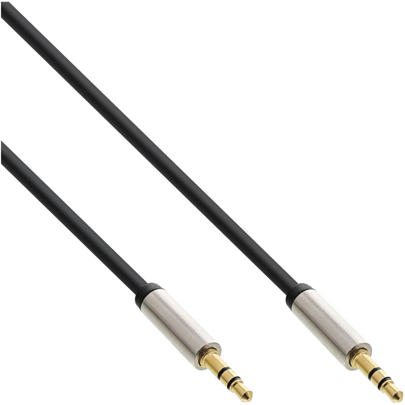 Inline® Slim Cable Audio 3.5MM Male / Male, Stereo, 5M