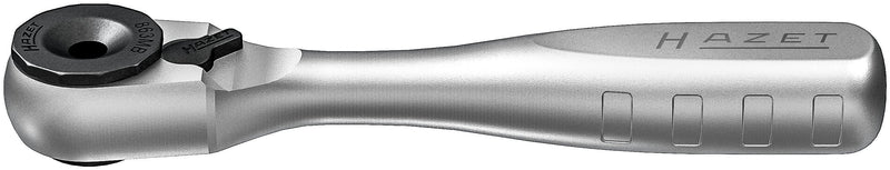 Hazet Bit Carraca Reversible Steel Macizo 863MB, 1/4 Ángulo Funcionamiento 6°, Bloqueo Resorte 863MB