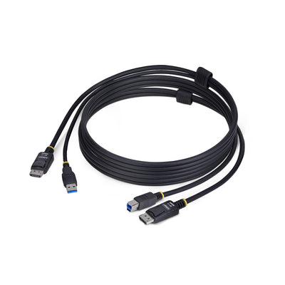 Cable KVM DisplayPort And USB 3.0 5Gbps 1 8M — image 1