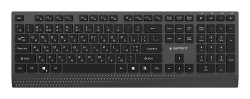 Gembird Keyboard Multimedia USB Cyrill/Black KB-MCH-06-CYRL — image 1