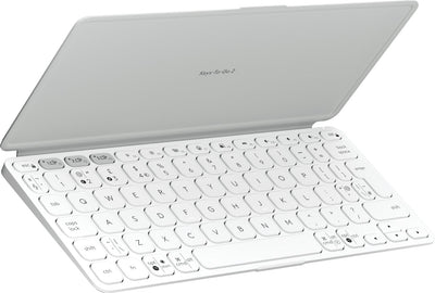 Logitech Keyboard English Keys-to-go 2 Universal Bluetooth QWERTY Ee.uu. White — image 1