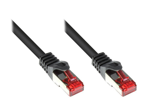 Alcasa 8060-030S Network Cable Black 3M CAT.6 S/FTP (s-STP) — image 1