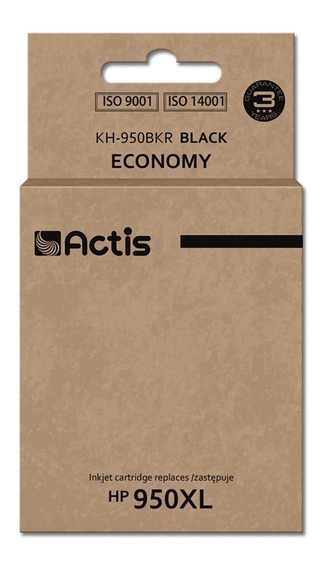 Actis Ink KH-950BKR (reemplazo HP 950XL CN045AE - Standard - 80ML - Black