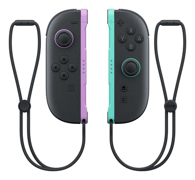 Nintendo Controller Joy- With 2, Gamepad Violet Claro/Green Claro 10017928 — image 1