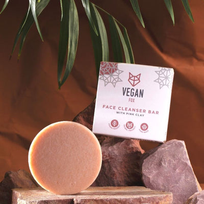 Face Cleanser Bar With Pink Clay, 50g