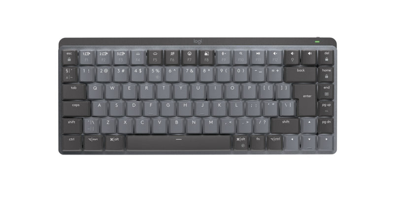 Logitech Mx Mechanical Mini Keyboard Office RF Wireless + Bluetooth QWERTY Internacional Ee.uu. Graphite