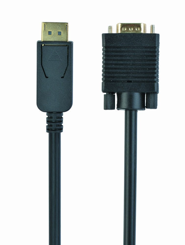 Gembird Cable DisplayPort a VGA M/M 1.80M Black CCP-DPM-VGAM-6