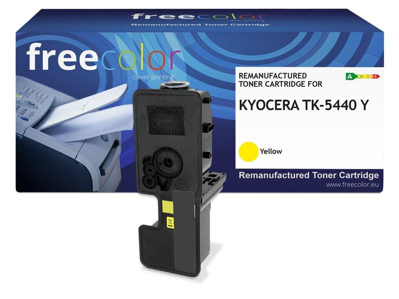 Freecolor Toner Kyocera TK-5440K Yellow With Chip 2400P Compatible