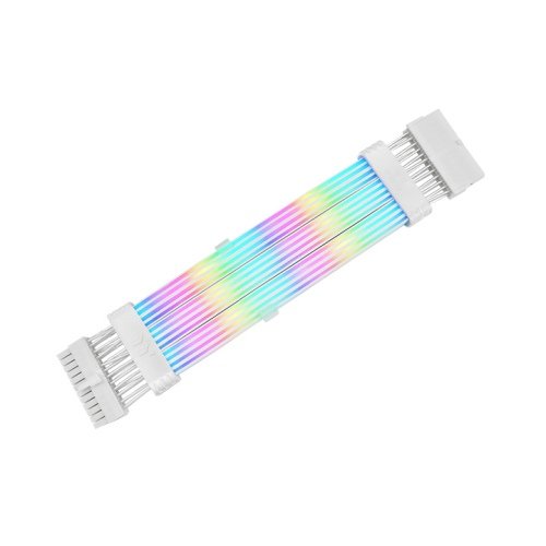 Thermaltake Mod ARGB Snow Cable 24PIN White