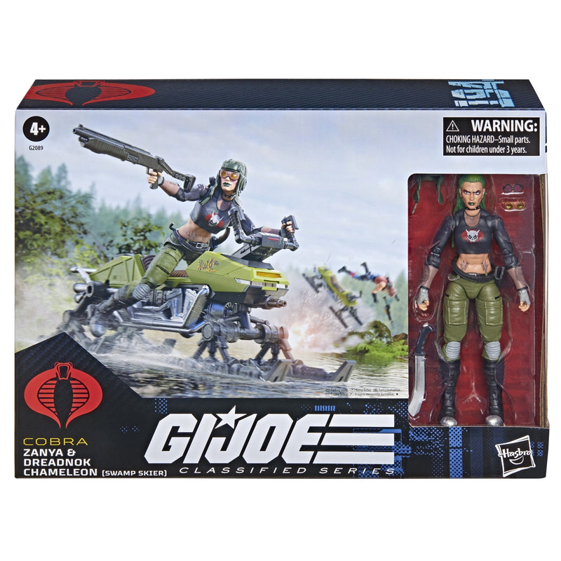 Figura Zanya Y Dreadnok Chameleon Classified Series Cobra G.i. Joe 15CM