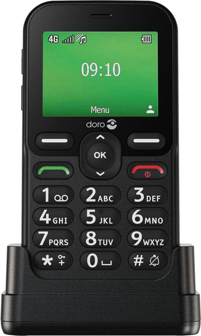 Doro Mobile Phone Leva E10 6,1CM (2.4) 118,9G Black — image 1