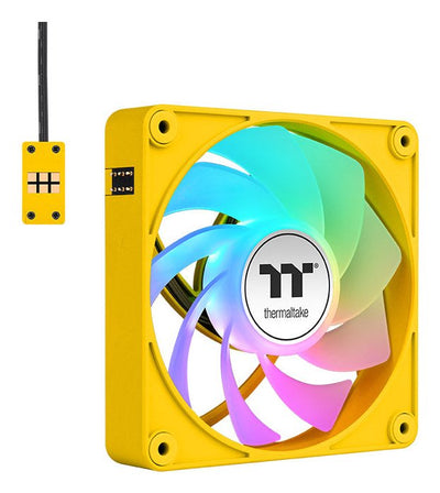 Thermaltake Fan PC CL-F215-PL12BB-A Yellow — image 1
