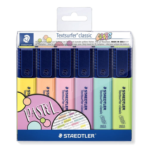 Staedtler Paquete 6 Marcadores Fluorescentes Textsurfer Classic Pastel&vintage Colours Surtidos — image 1