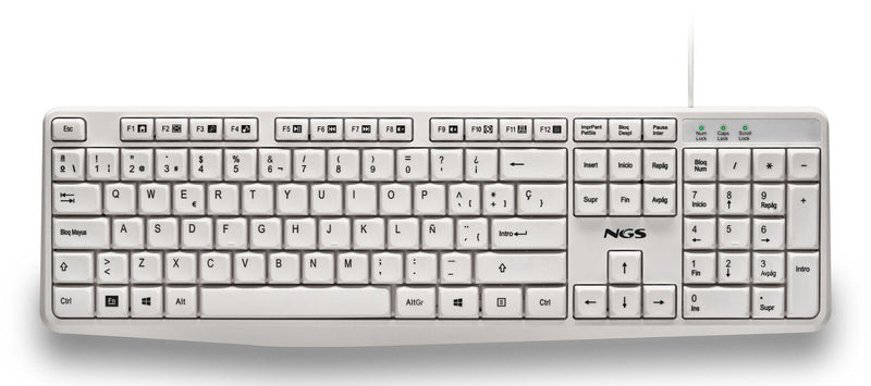 Ngs Keyboard Heritage Heritagespanish White