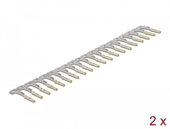 Delock Contactos Crimpado Connector Female Crimpado D-sub HD 40 Pieces