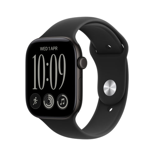 Apple Watch Watch Series 12 (2026) GPS 42MM Black Aluminium Case With Black Sport Band S/M - Black — image 1