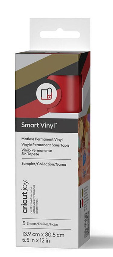 Cricut Smart Vinyl Permanent Joy 14X30CM 5-SHEETS (mat Elegance) — image 1