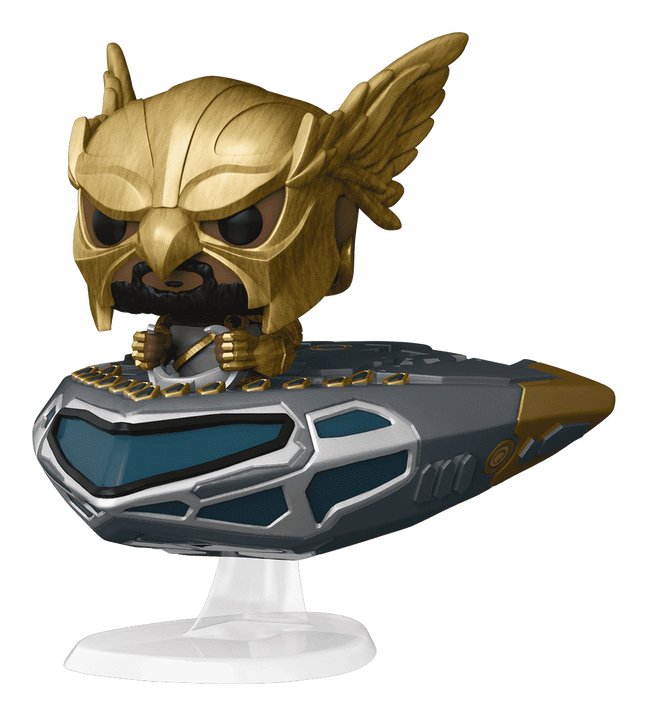 Funko Pop DC Negro Adam In Hawkman Cruiser