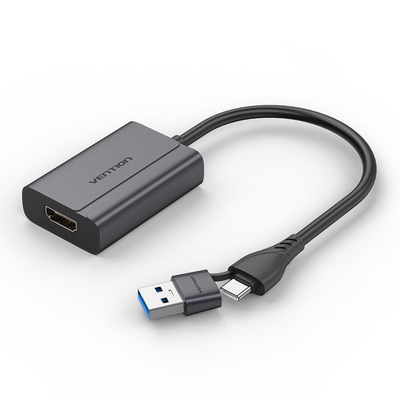 Vention Adapter Acyhb USB Type-c Male USB Male HDMI Female