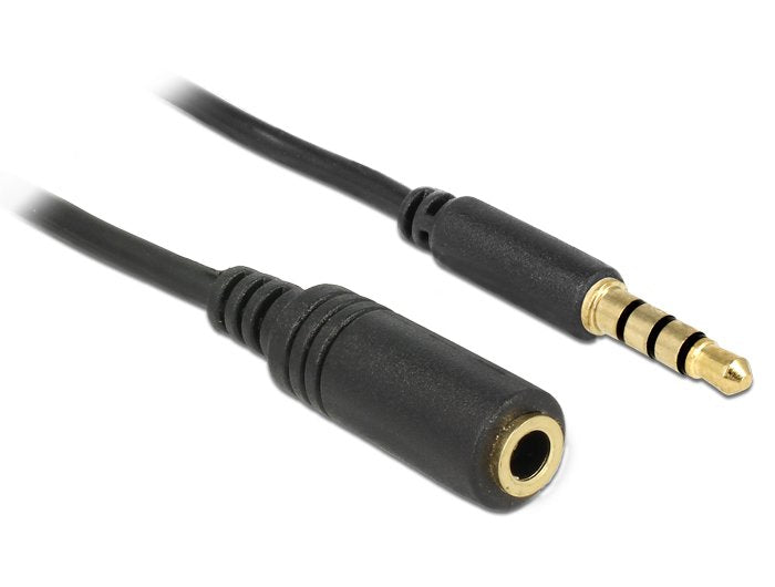 Delock Cable Audio Jack 3,5MM - 3,5MM M/H 0.50M 4PIN