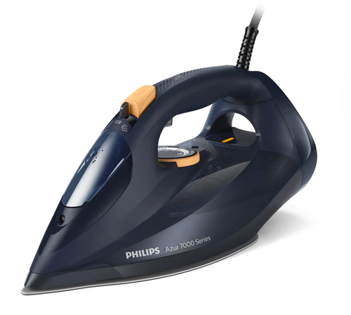 Philips 7000 Series DST7060/20 Straightener a Steam Soleplate Steamglide Elite 3000W Blue Yellow — image 1