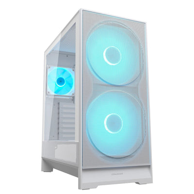 Cougar PC Case Midi-tower Airface 180, Argb, White — image 1