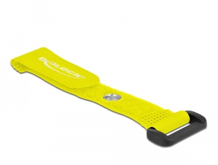 Delock 19540 Presilla Cable Ties Adherentes Cables Yellow 5 Pieces