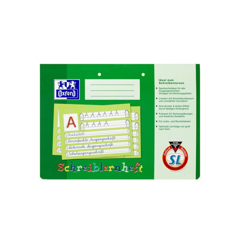 Oxford 100050089 Notebook And Block A4 Green
