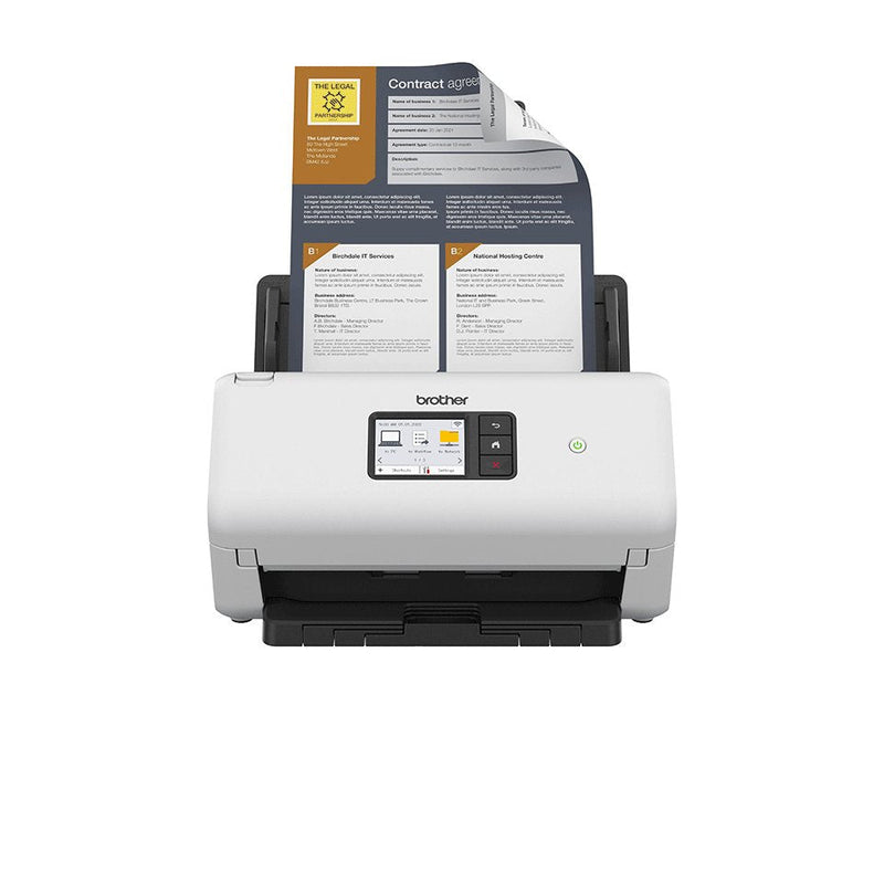 Brother ADS-4550W Desktop Document Scanner