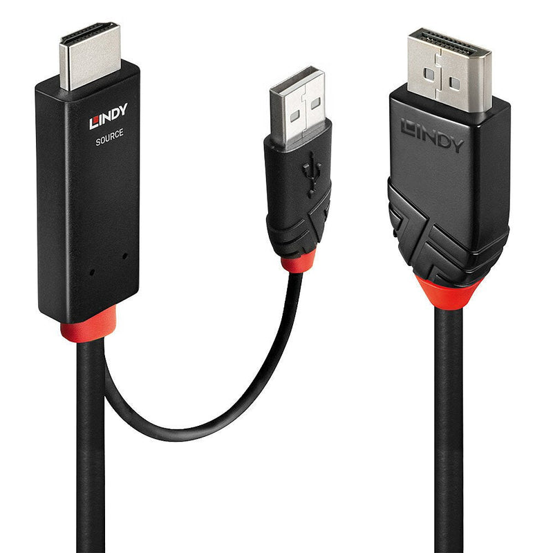 Lindy 1M Cable Adapter HDMI a DisplayPort