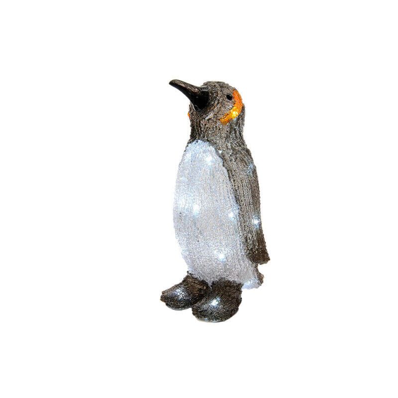 Figure Pingüino LED Acrilico Outdoor