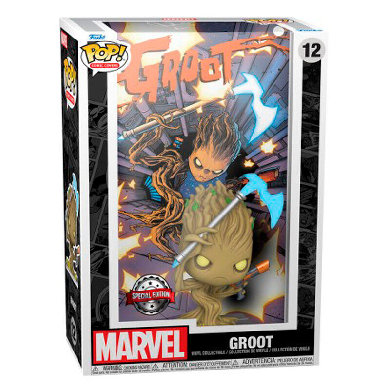 Figure Pop Comic Cover Marvel Groot Exclusive
