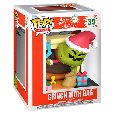 Figure Pop Deluxe The Grinch With Bag — image 1
