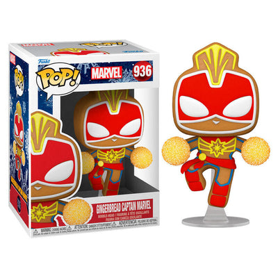 Figure Pop Marvel Holiday Captain Marvel — image 1