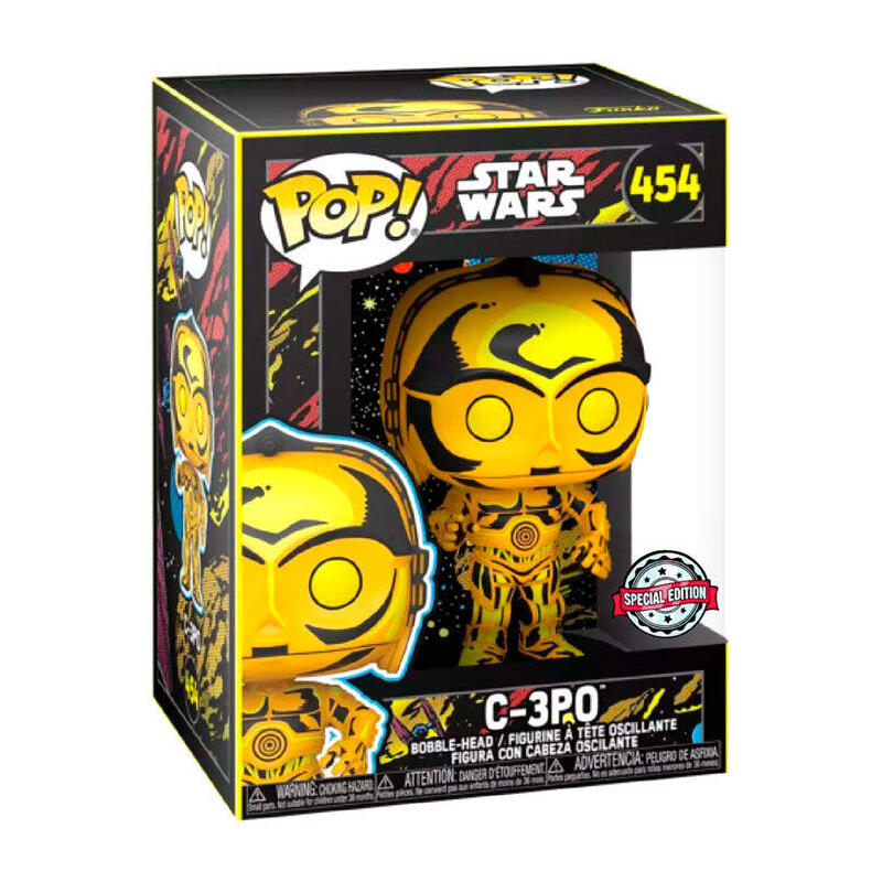 Figura Pop Star Wars Retro Series C-3PO Exclusive