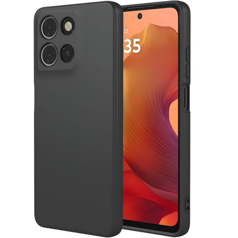 Case Xiaomi Poco C85 Square Liquid Premium Black