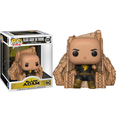 Funko Pop DC Black Adam On Throne Deluxe — image 1