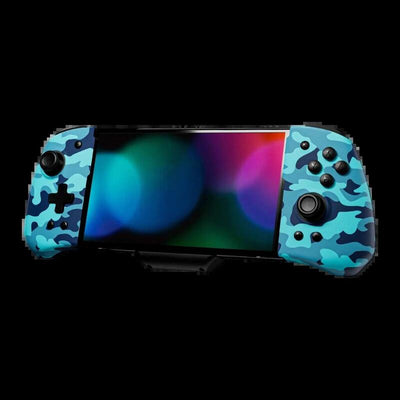 Funlab Luminpad Wireless Gripcon Camuflaje Blue Switch/Switch OLED Buttons Programables Controller Wireless — image 1