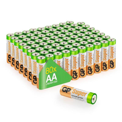 Gp Batterie Alkaline Super Aa 1,5V 80 Pieces — image 1