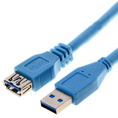 Helos 014685 USB Cable 1,8M USB 3.2 Gen 1 (3.1 Gen 1) USB a Blue — image 1