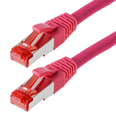 Helos Network Cable S/FTP CAT.6 Magenta 3,0M — image 1